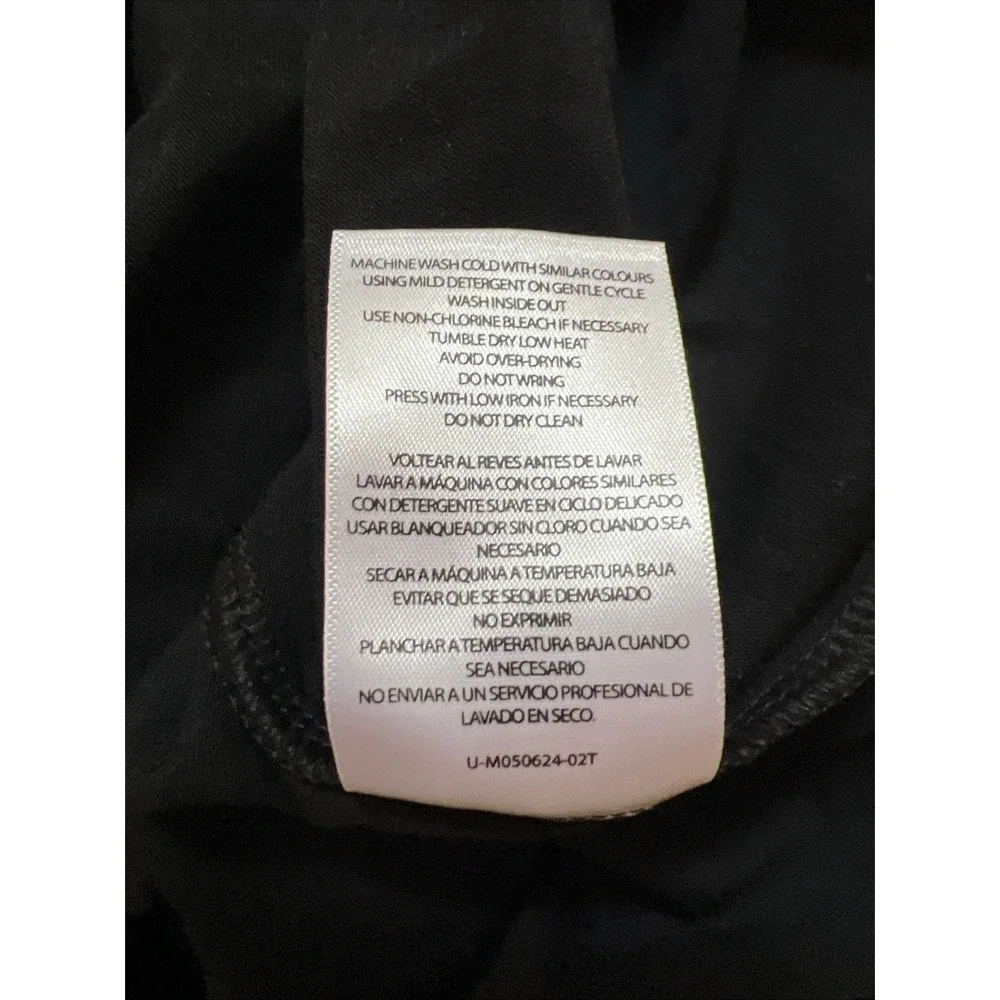 Segments 100% Merino Wool Base Layer Long Sleeve Shirt Black Womens Size XL Ski